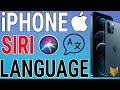 How To Change Siri S Language On IPhone