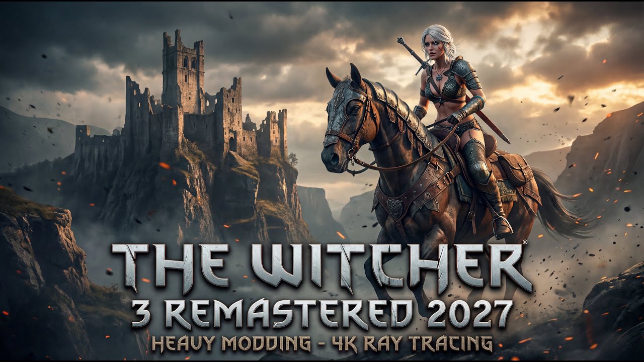 The Witcher 3 Remastered 2027 - Heavy Modding - More of 50 Mods - 4K Ray Tracing