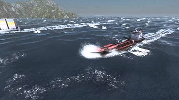 Havok Simulation Ocean Simulation on a Sunny Day