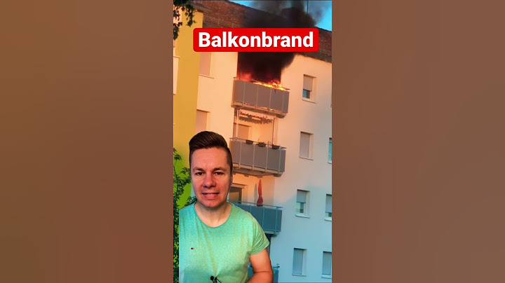 Eimer Wasser beim Balkonbrand? #feuerwehr #wasser #feuer #brand #balkon #einsatz #alarm #notruf
