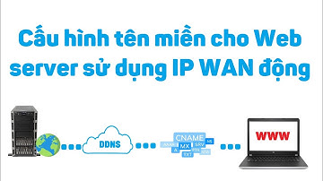 NETWORK 11: Cấu hình tên miền cho Web server sử dụng IP WAN động