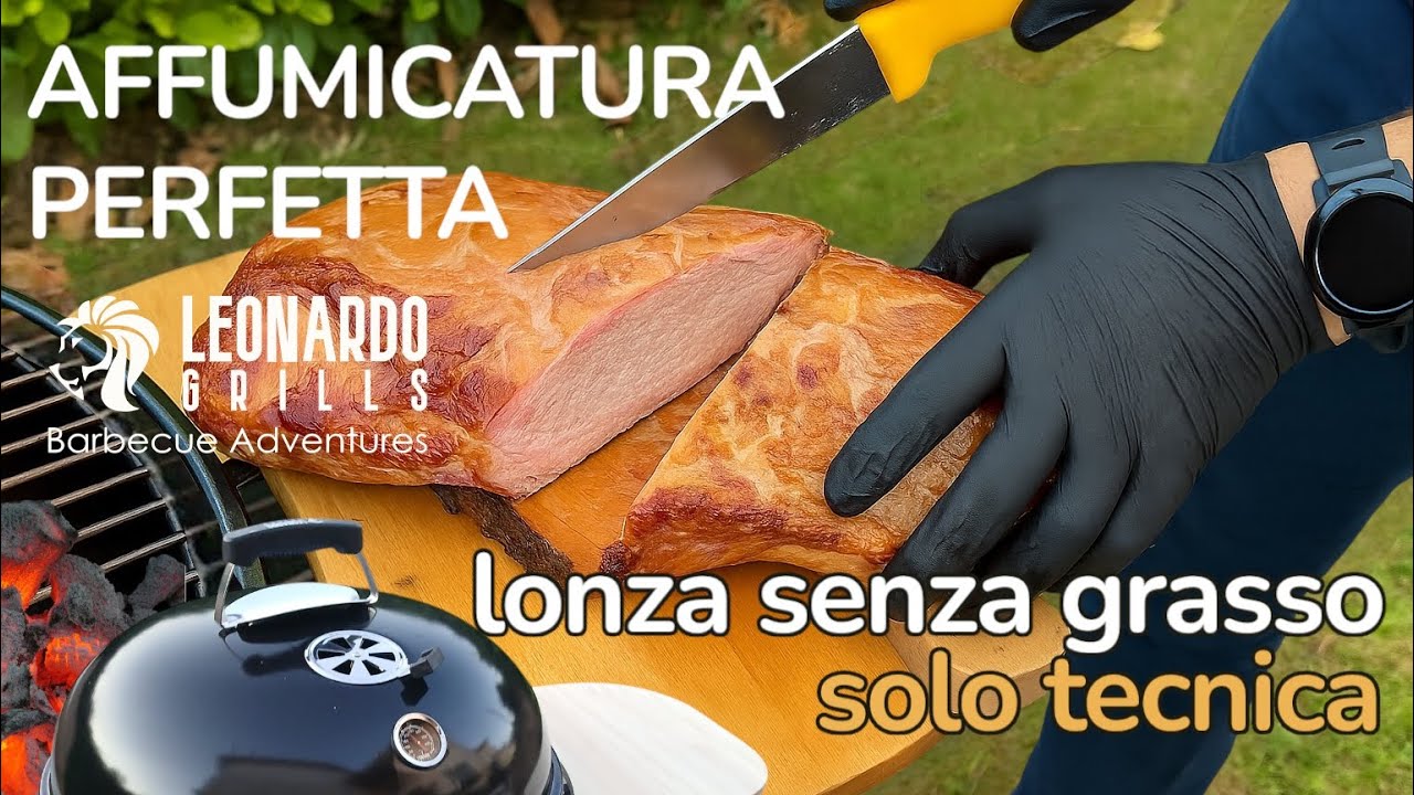 Affumicatura della lonza magra con il Metodo Snake | Leonardo Deluxe