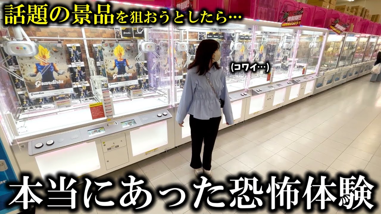 【クレーンゲーム】ここでもなるの⁉︎人気景品を狙ったら恐ろしい結末迎えました…【ufoキャッチャー】