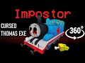 If CURSED THOMAS EXE was the Impostor 🚀 Among Us Minecraft 360°
