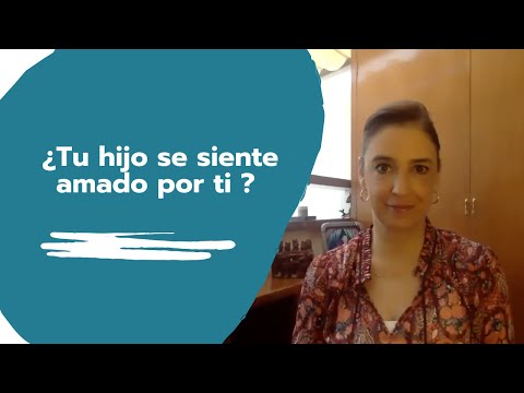 ¿Tu hijo se siente amado por ti ?