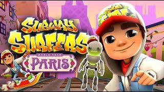 Subway Surfers Gameplay | Tagbot en Paris y Mystery Box | Juego para niños screenshot 3