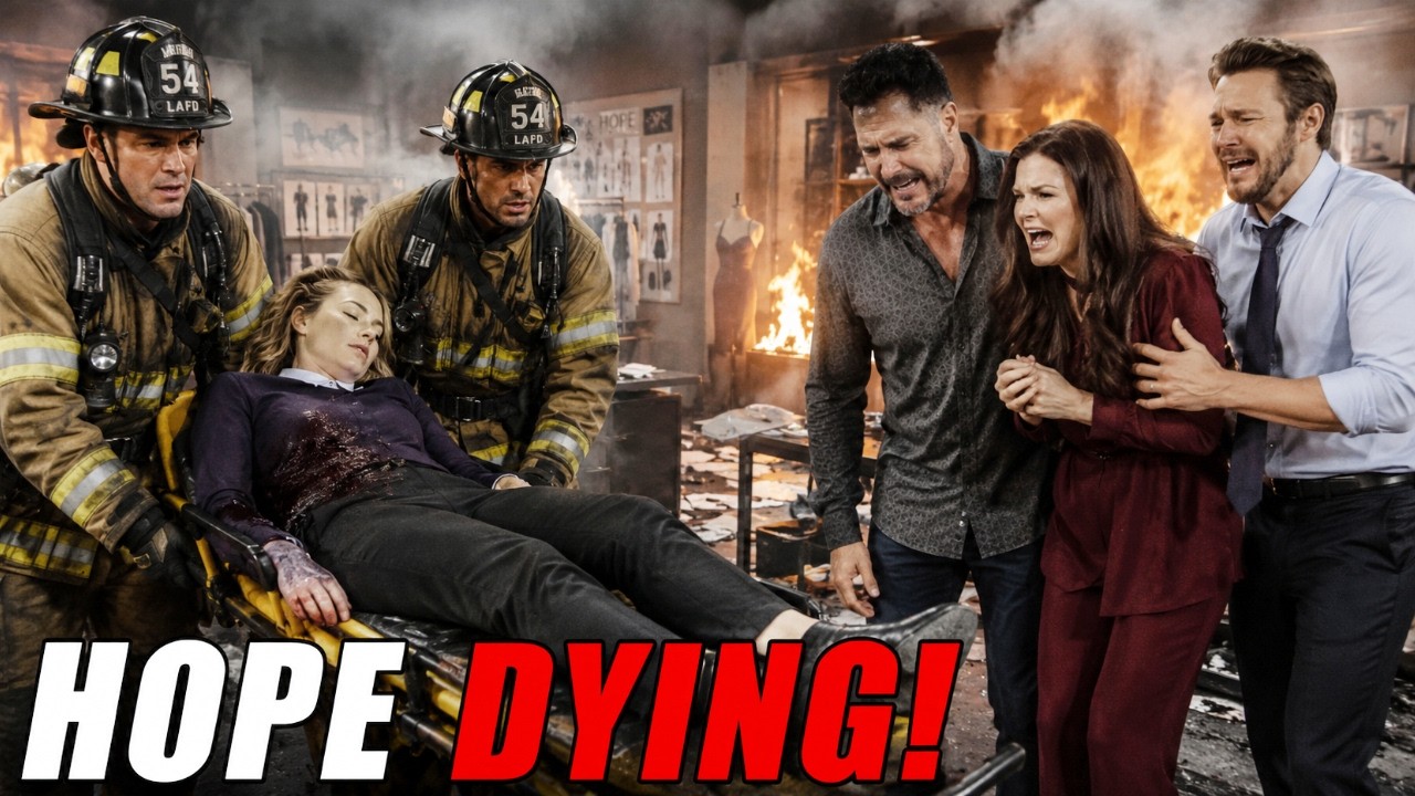 LOGAN DESIGNS BURNS TO THE GROUND — HOPE FIGHTS FOR HER LIFE IN THE INFERNO!