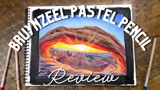  Bruynzeel Soft Pastel Pencils Review with Demo || Royal Talens Soft pastel pencils screenshot 4