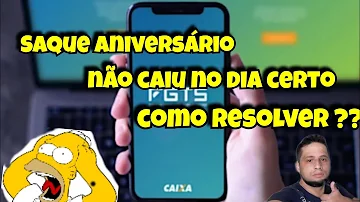 Quanto tempo demora para cair o saque-aniversário na conta?