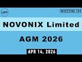 NOVONIX Limited AGM 2026 | Synthetic Graphite Mass Production Confirmed for 2026 Start | April 14