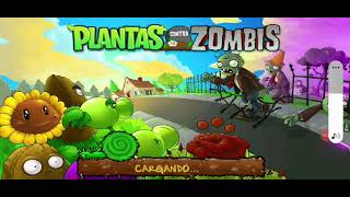 Jugando Plants vs Zombies
