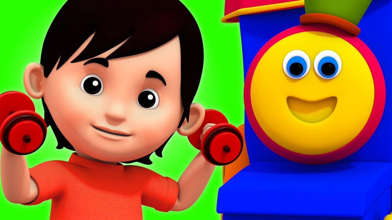 kids anka Exercise Song | Sight Words | Learning Street With Bob The Train | Cartoon Videos by Kids Tv
