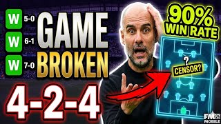 PEP GARDIOLA’s PERFECT FM26 MOBILE TACTICS (Quadruple Winning Tactics)