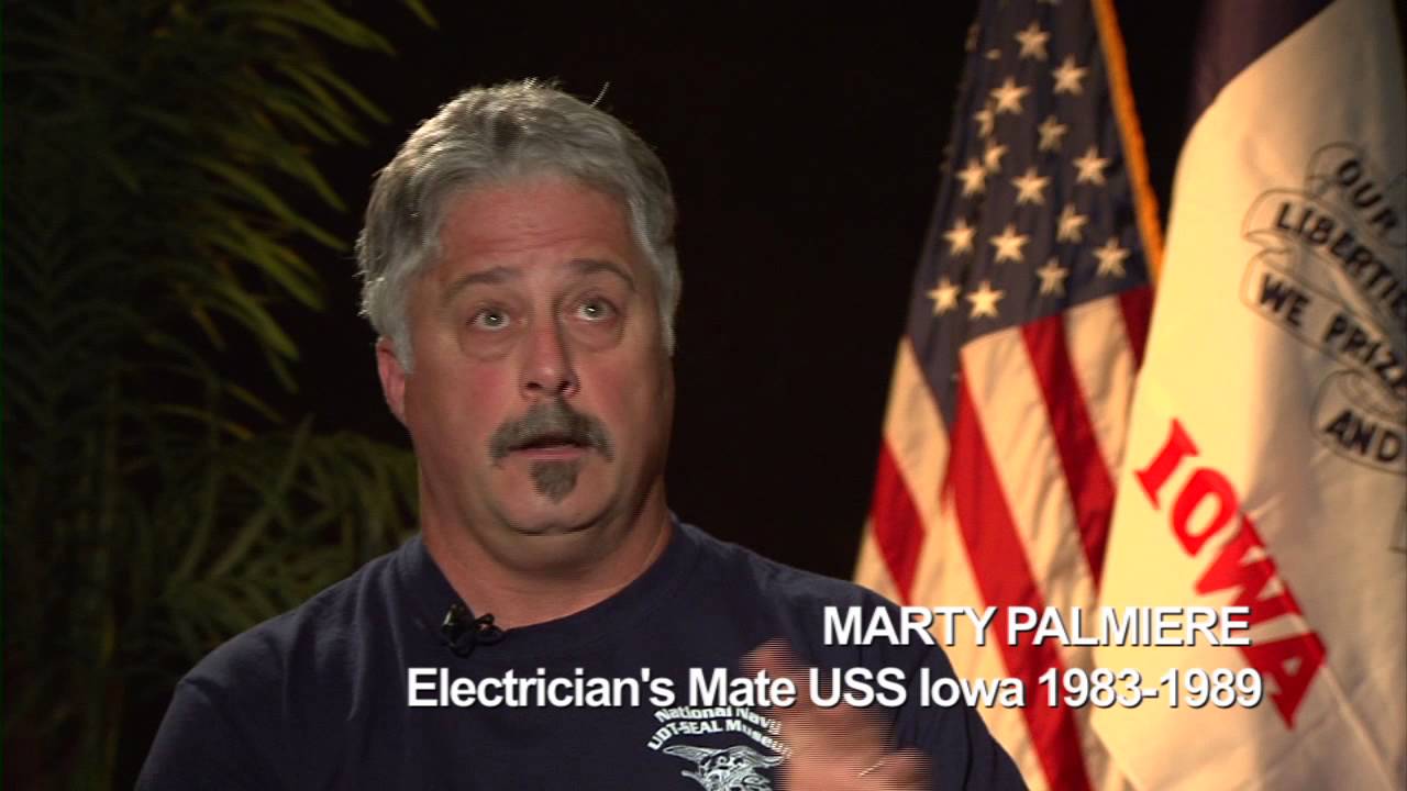 Electrician Marty Palmiere USS Iowa YouTube