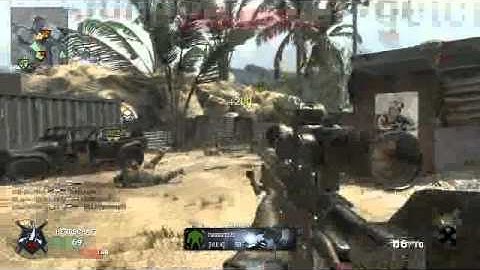 Black Ops | Nice Little L96-Streak w Collateral on Firing Range