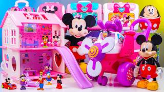 Satisfying with Unboxing Disney Minnie Mouse Big Airplane Playset | Review Toys ASMR