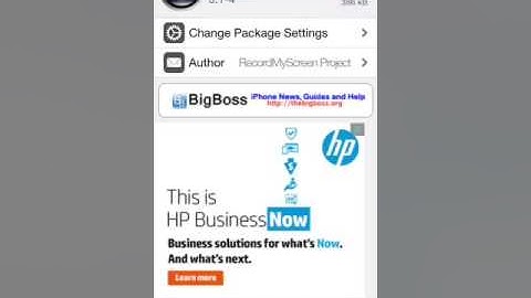 How to get a screen recorder for your jailbroken iOS device