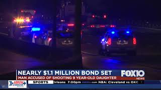 Bond set just short of $1.1 million for man accused of shooting his child on I-10