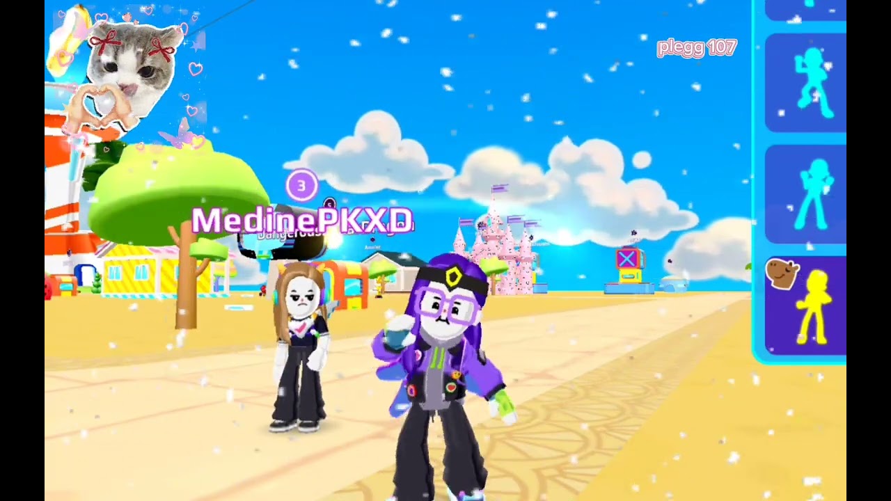 Mor kombin yapıyorumm💜🤍 plegg 107