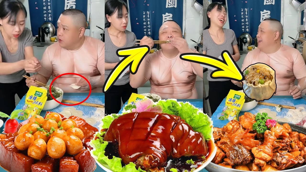 Вы когда-нибудь видели, как мой муж делает пельмени ртом?