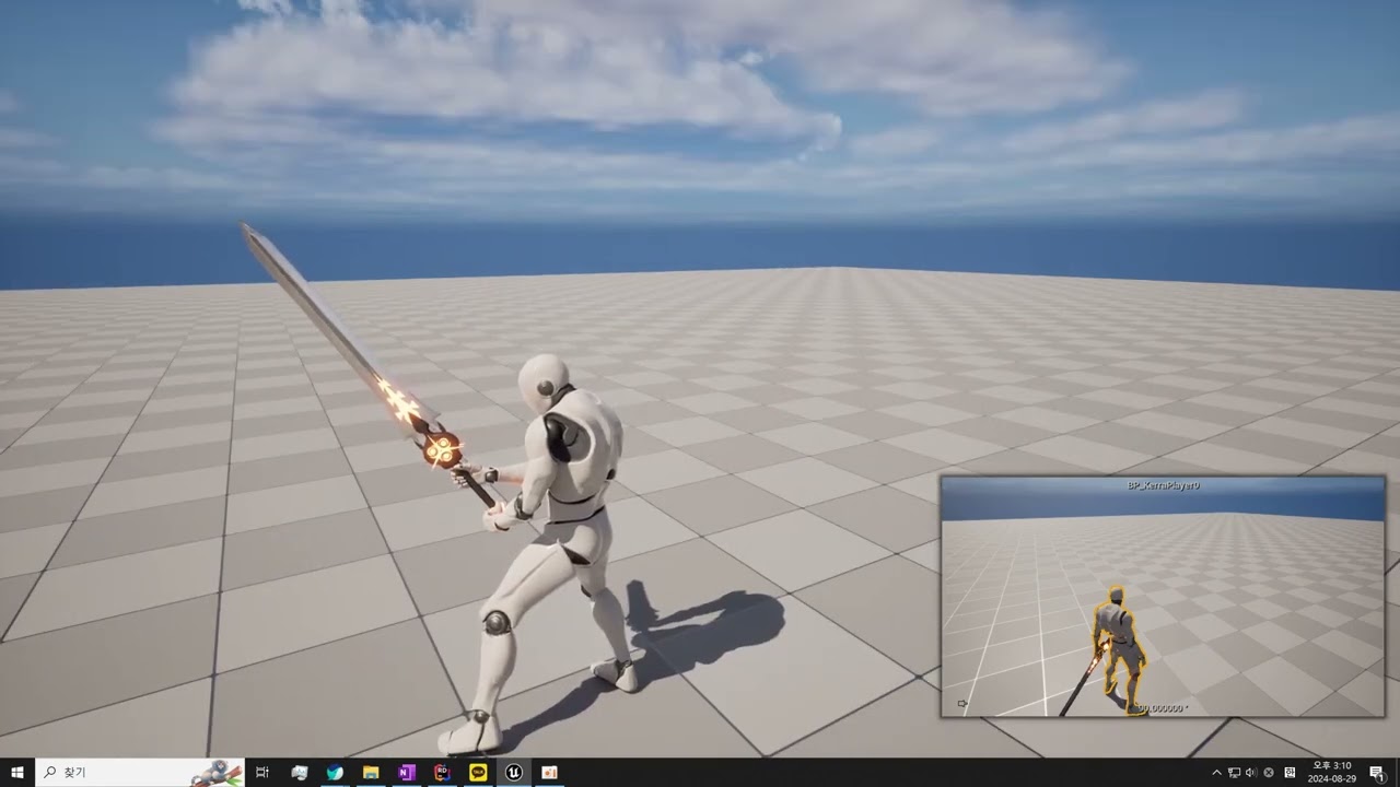 [Dev Log #11] Light/Heavy Attack Combo Test2