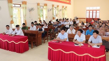 Đảng ủy xã Ân Phú sơ kết công tác xây dựng đảng 6 tháng đầu năm 2022