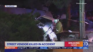 Street vendor killed in Palmdale crash
