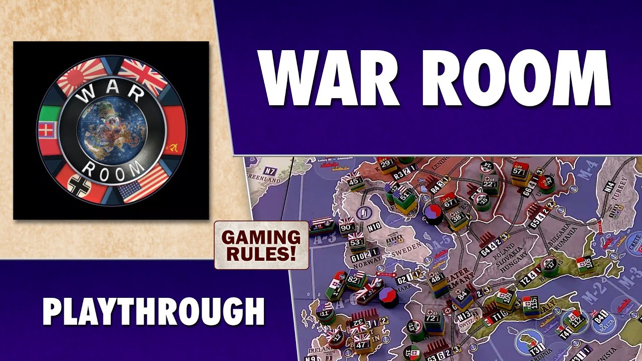 War Room - Playthrough - War in Europe