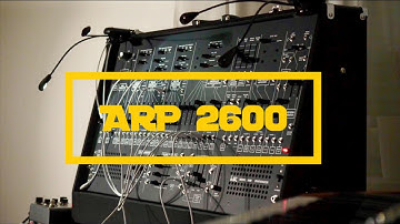 Korg ARP 2600 Semi-Modular Synthesizer - All Playing, No Talking! - Patch 1