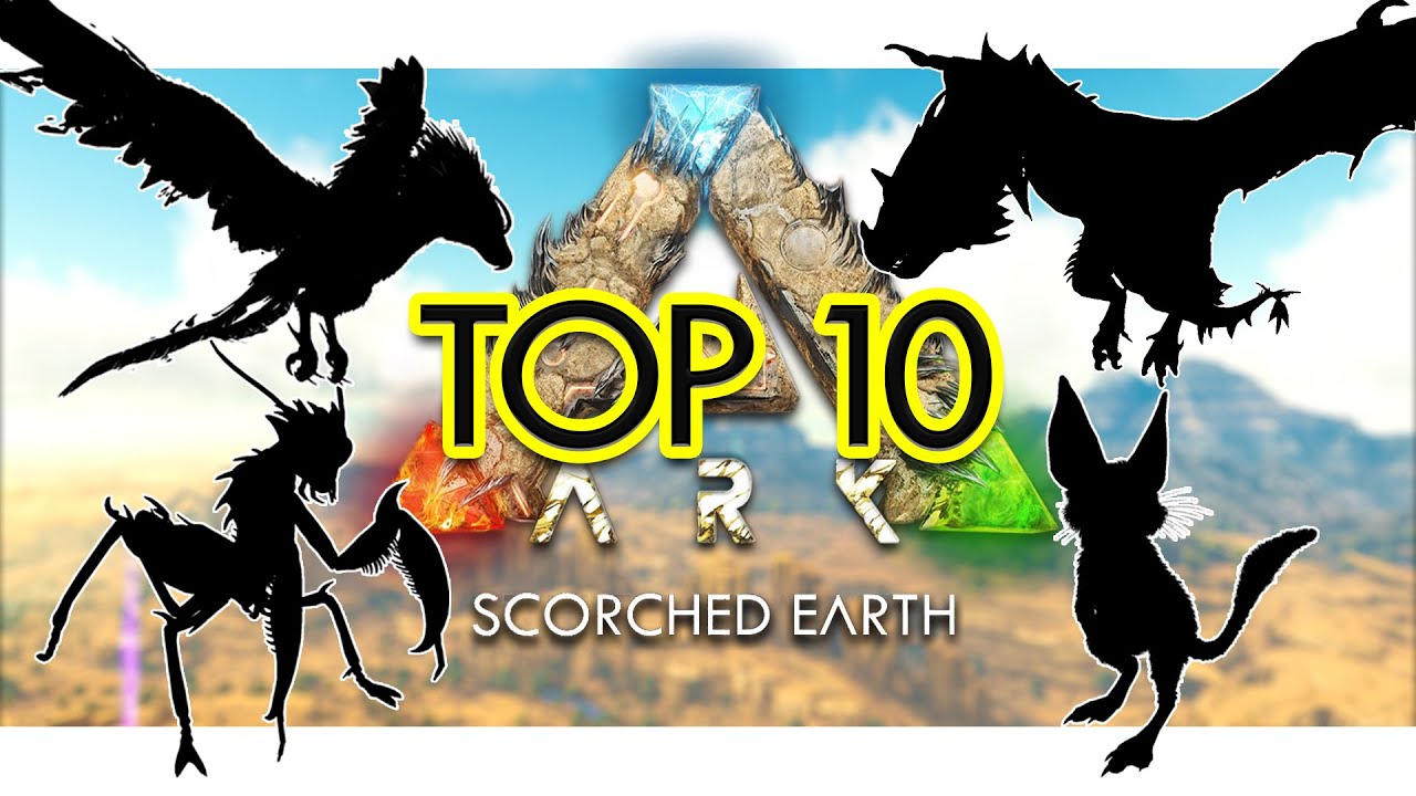 Top 10 TAMES You NEED for ARK: Scorched Earth (Community Voted) - YouTube