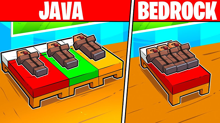 35 Diferenças de Java VS Bedrock