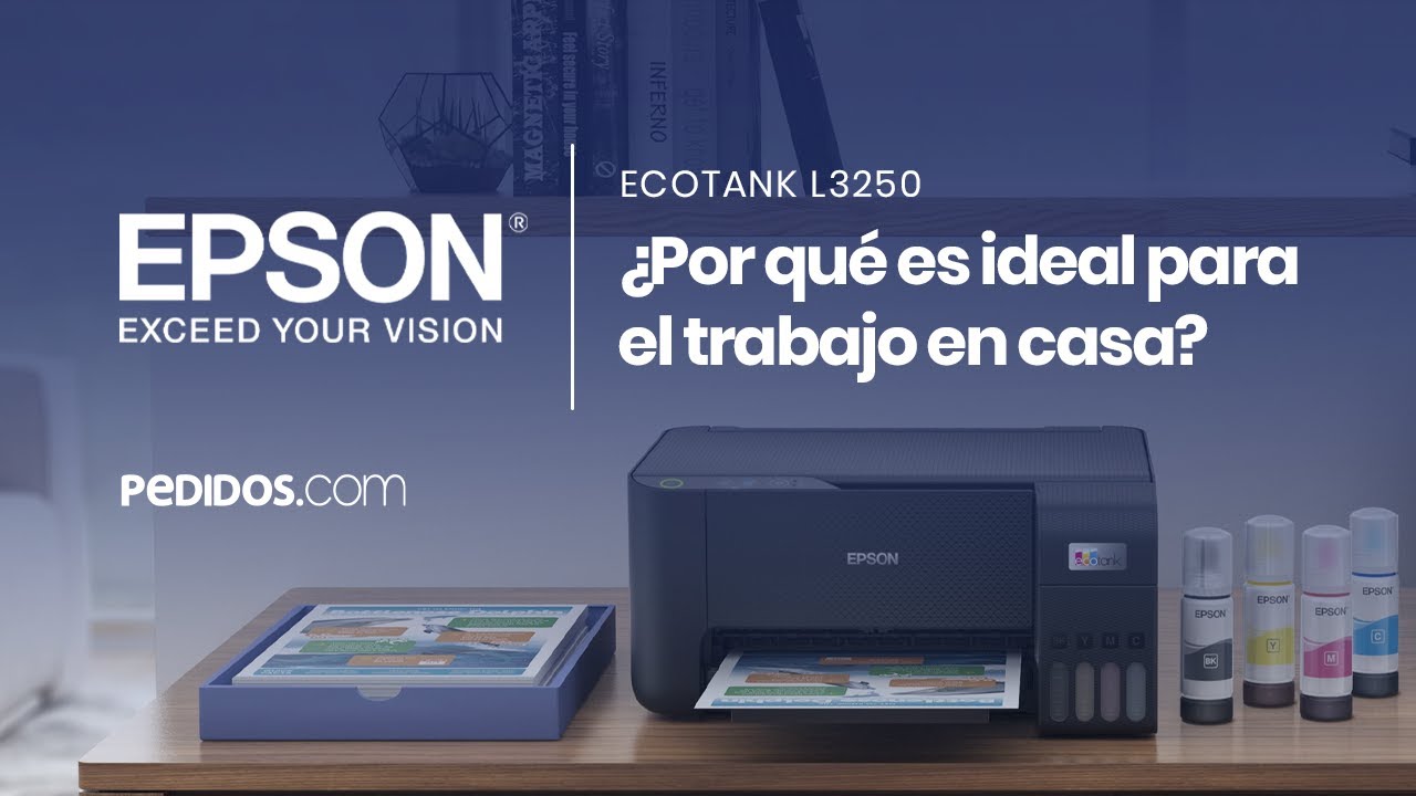 UNBOXING Epson EcoTank L3250 | Pedidos.com - YouTube
