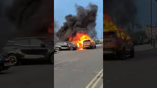 Athlete Statistics DIESEL Range Rover Discovery Herne Bay Central Parade Pier Same Make & Model as  Luton Airport Fire
