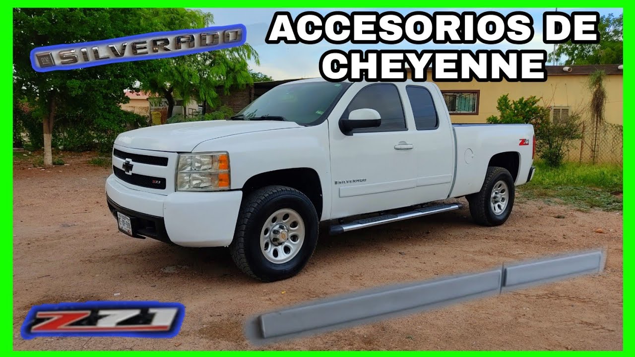 INSTALANDO MOLDURAS, LOGOS Y STICKERS DE CHEYENNE A LA SILVERADO DE MI PAPA || SHESHELED
