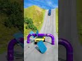 Car go & Long Buses vs Low Pipes BeamNG.Drive #automobile #beamngdrive #car #bus #viral