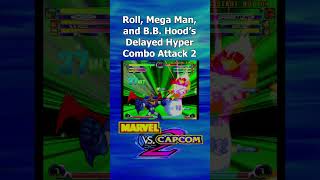 MvC2 Roll, Mega Man, & B.B. Hoods Delayed Hyper Combo Attack 2 #marvelvscapcom2 #mvc2 #dreamcast