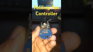 Folding Fan Controller See Ful Vdeo On Channel #fanmake #diyprojects #rechargablefan
