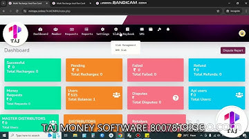 ADMIN Mobile Recharge And Dth Recharge Retailer Panel Software With Full Source Code And App