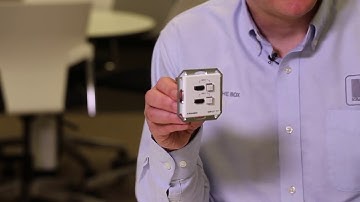 NEW Kramer WP 211T   4K60 4 2 0 HDCP 2 2 Wall Plate Auto Switcher