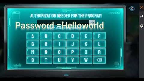 Moco puzzle password all😉