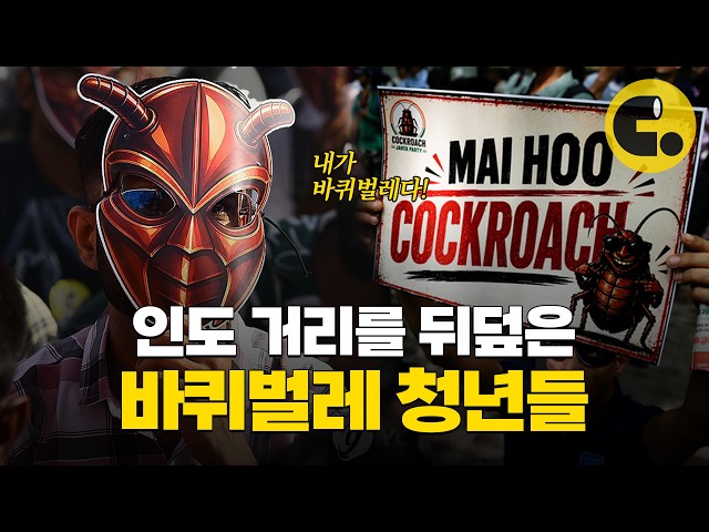 "우리는 바퀴벌레다"…인도 청년들이 거리로 나온 이유[씨리얼]