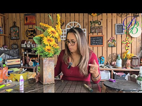 DON'T THROW IT OUT! 😱 Transform a TIN BOX into an Elegant Rustic Vase | Creative DIY Recycling