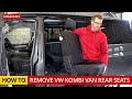 How to Remove VW Kombi Van Rear Seats