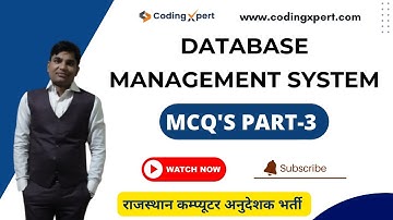 Database Management System top MCQs part 3 for any competitive exams