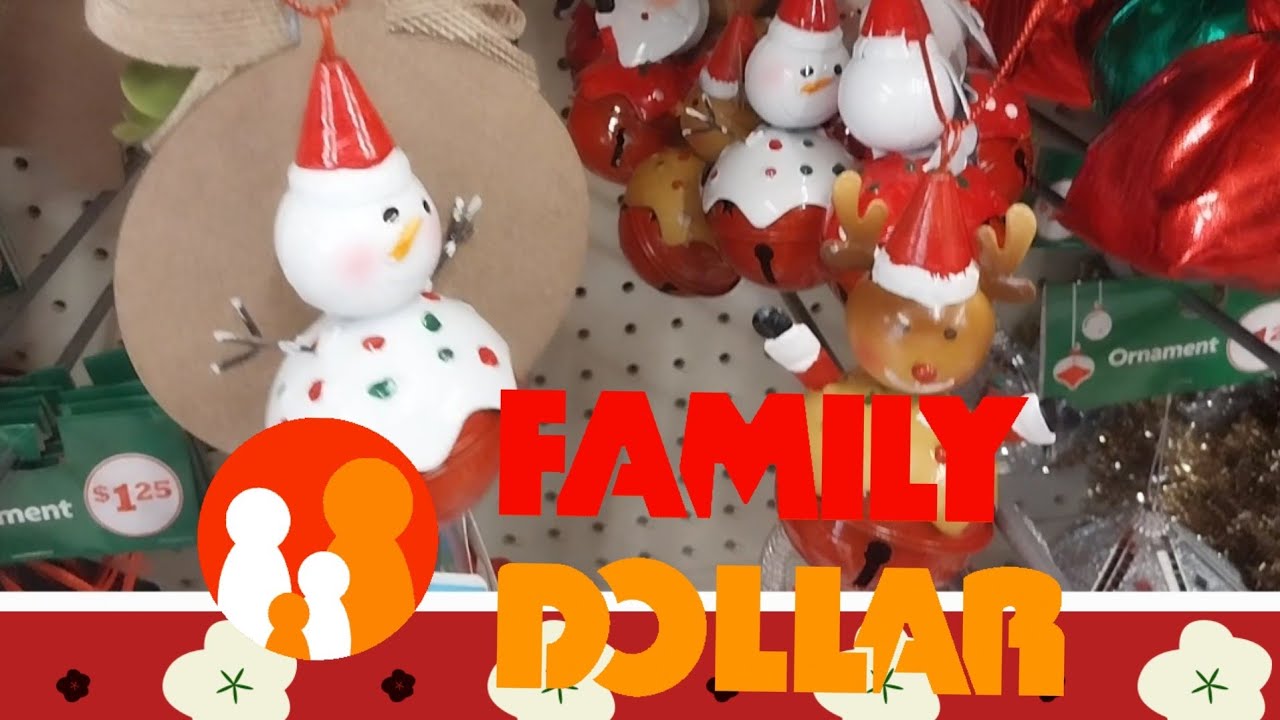Family Dollar Christmas Decor 🎄 2023 🎄 familydollar YouTube