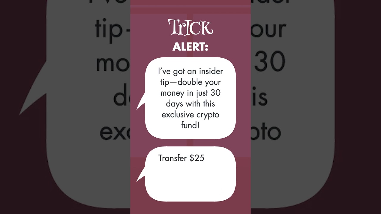 Double Your Money or Double the Scam? Real Investments Take Time—Verify  Before You Invest! - YouTube