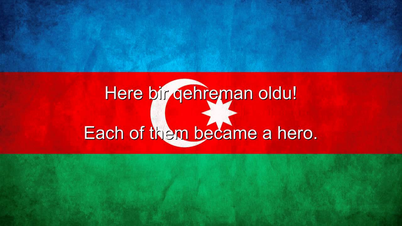 Azerbaijan National Anthem English Lyrics Youtube National Anthem Azerbaijan Lyrics