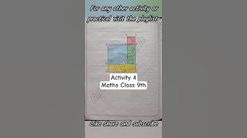 Class 9 Maths Lab Activity 4 Solution// Maths Lab Practical Class 9// #mathsactivity  #maths #file