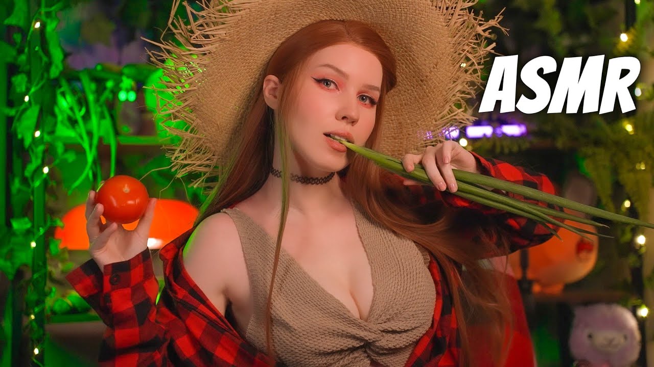 АСМР 🍅 УСТРОИЛАСЬ РАБОТАТЬ НА ФЕРМУ 🥬🍅 Farming & SUPERMARKET SIMULATOR ASMR