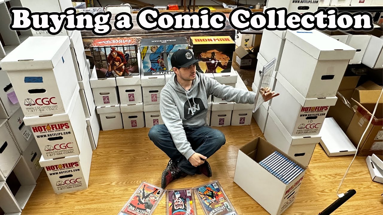 Buying a Collection of Over 5000 Amazing Comics!
